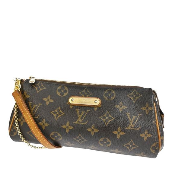 LOUIS VUITTON Rock & Walk leather 2WAY Chain Shoulder Bag M24006 black